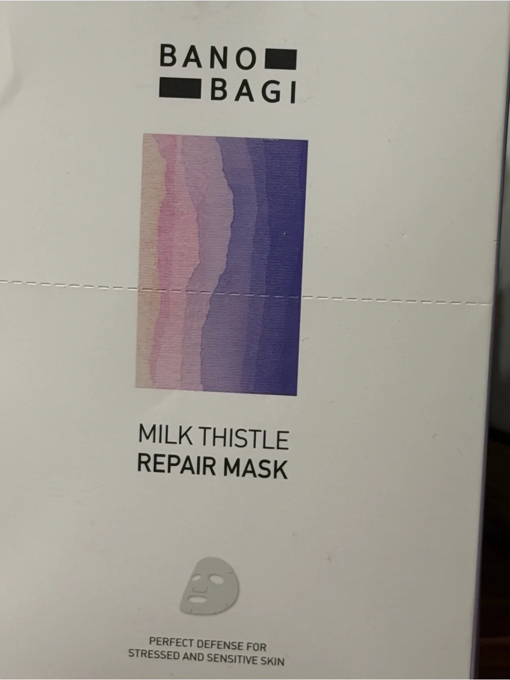 Milk Thistle Repair Mask - Purple